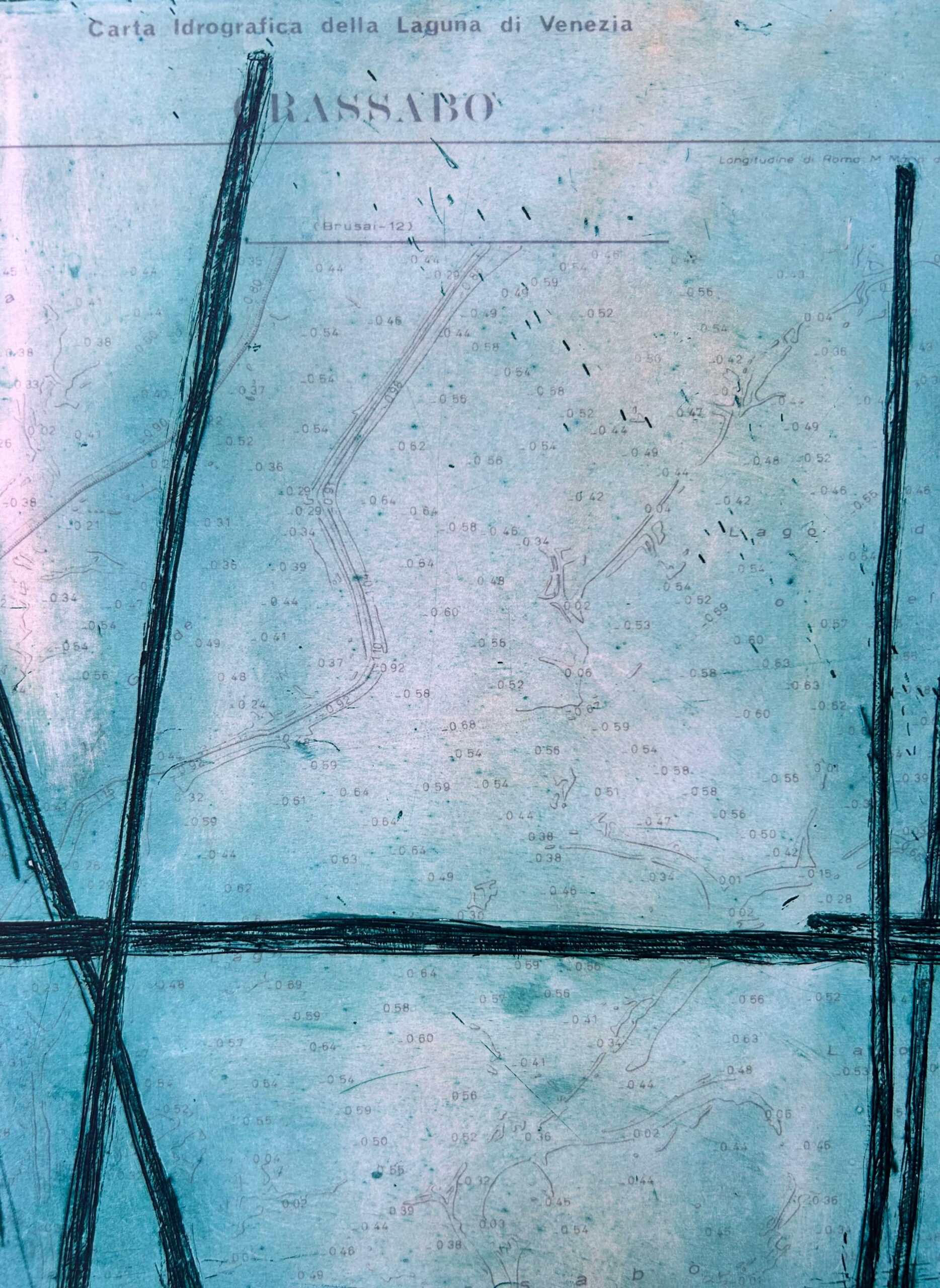 Hydrographic maps of the lagoon -Grassabò - Image 2
