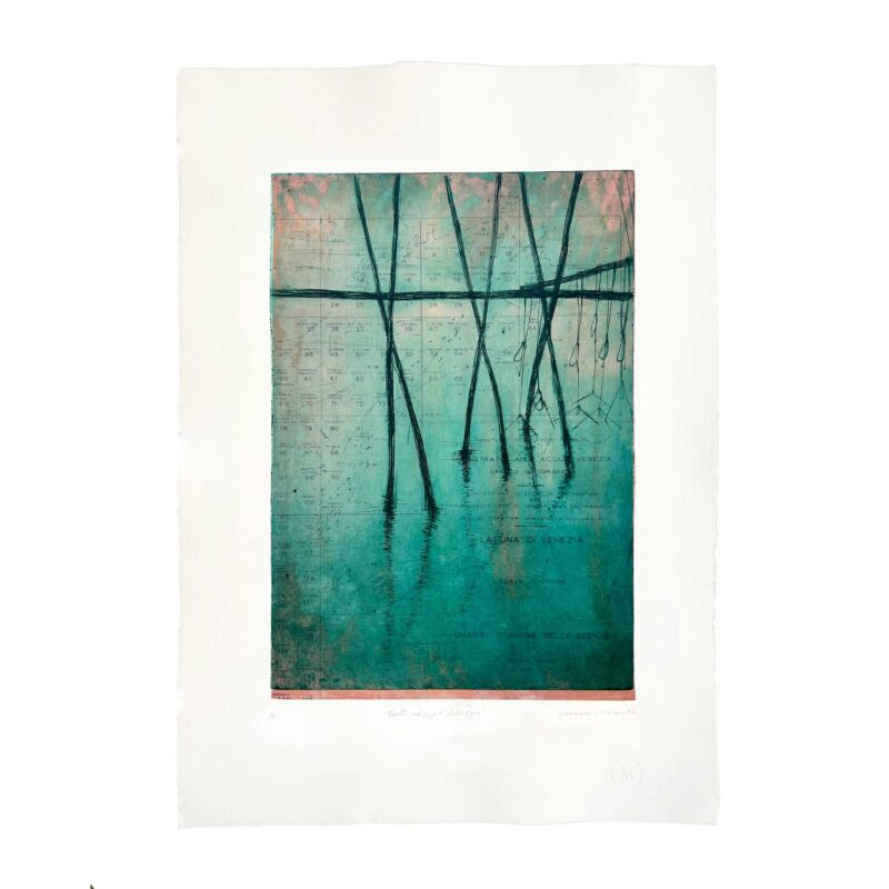 Hydrographic maps of the lagoon - Legenda