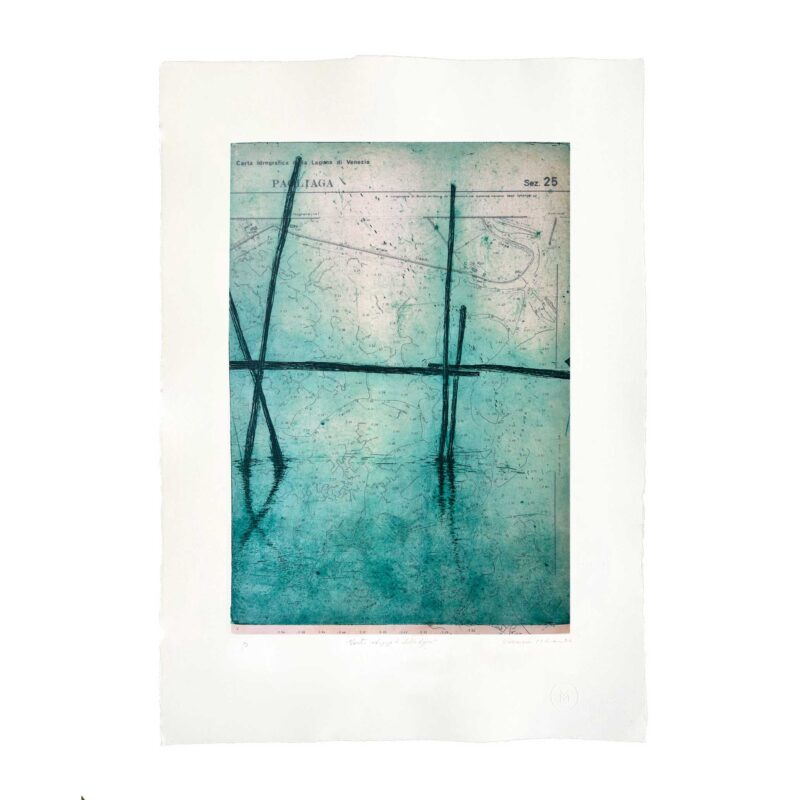 Hydrographic maps of the lagoon - Pagliaga